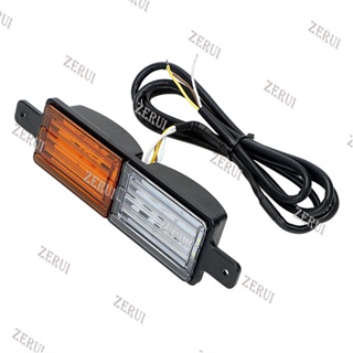 Zr ไฟหรี่ LED 30 ดวง 12V 24V สําหรับติดด้านหน้ารถบรรทุก รถพ่วง 1 ชิ้น