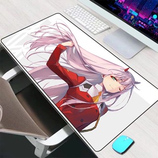 Darling Zero Two In The Franxx แผ่นรองเมาส์เล่นเกม ขนาดใหญ่ XXL สําหรับคอมพิวเตอร์ PC