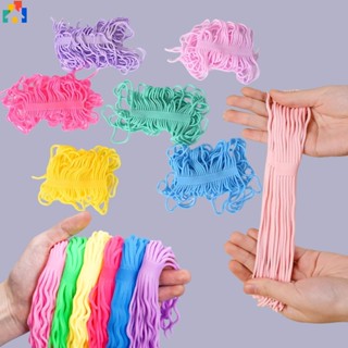 ของเล่นเชือกดึง บะหมี่ราเมนจําลอง TPR แบบนิ่ม ยืดหยุ่น บรรเทาความเครียด สุ่มสี สําหรับเด็กออทิสติก จํานวน 1 ชิ้น