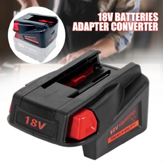 New Adapter Converter Case USB for Milwaukee M18 Li-ion Battery to V18 Battery