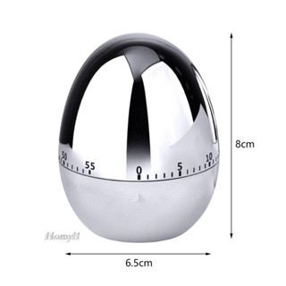 [Homyl1] นาฬิกาจับเวลา รูปไข่ สําหรับห้องครัว