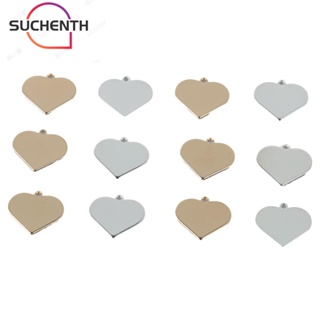 Suchenth จี้รูปหัวใจ ทองแดง ขนาดเล็ก 15*16 มม. สําหรับวันวาเลนไทน์ 40 ชิ้น