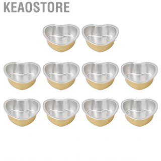 Keaostore Wax Aluminium Melting Bowls  Gold Portable Bowl for Hair