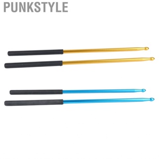 Punkstyle Non Slip Drum Stick  Aluminium Alloy High Hardness Drumstick for Practice