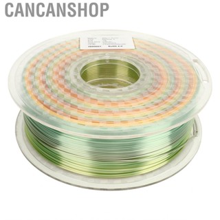 Cancanshop Silk PLA Filament  Consumables Textured Strong Toughness Clog Free 3D Printer Non Warping for Printing