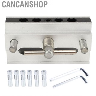 Cancanshop Self Centering Dowel Jig Hole Drill Guide Tool Simple Operation Various Sizes Alloy Steel Easy Alignment Portable for DIY