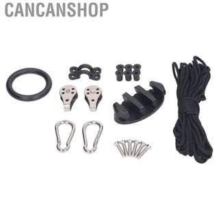 Cancanshop Kayak Anchor Rope Kit With Nylon Steel Thimble Boat Line For