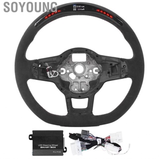 Soyoung Shift Lights Display Steering Wheel  For Volkswagen Golf MK7 R 2013 2014 2015 2016 2017 2018-2020