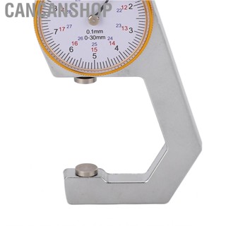 Cancanshop Thickness Measuring Tool  Easy Operation 0‑30mm Compact Size High Accuracy Gauge Multifunctional for Paper Film Leather Wire