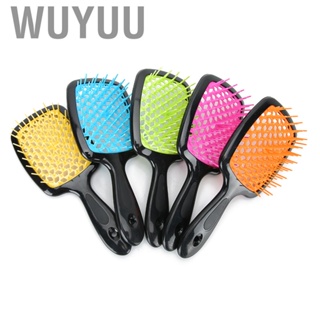 Wuyuu ABS Manual Comb -Static Hairdressing  Salon Hair Combs for Office Workers All-age Girls Teachers