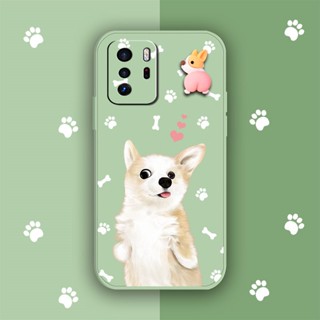 Simplicity protective case Phone Case For Redmi Note10 Pro 5G/Poco X3 GT Three-dimensional doll Rotating bracket