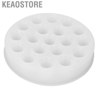 Keaostore Lipstick Storage Box Mold  Eco Friendly Flexible Holder Silicone DIY Soft Elastic Reusable for Home Cosmetics Store Women