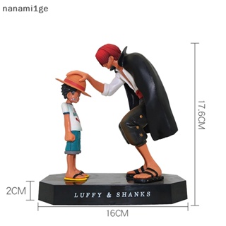 ใหม่ ฟิกเกอร์ PVC รูปการ์ตูนอนิเมะ One Piece Luffy Shunks Monkey Luffy [nanami1ge]