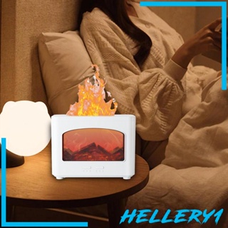 [Hellery1] เครื่องฟอกอากาศ กระจายน้ํามันหอมระเหย ไฟ LED สําหรับสปา โรงแรม