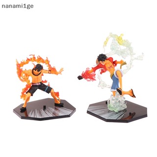 ใหม่ โมเดลฟิกเกอร์ One Piece Fire Fist Portgas·D· Ace Monkey·D·Luffy 18 ซม. [nanami1ge]