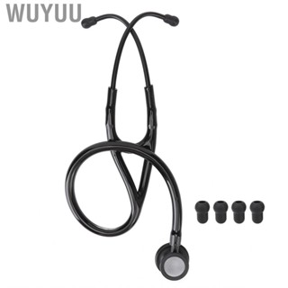 Wuyuu Stethoscopes Clear  Lightweight Dual Head  Cardiology Stethescope Reduce Noise for Children Heartbeat