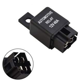 ⚡NEW 8⚡12V 40A Car Relay Car Automotive Van Boat Bike 4 Pin SPST Relay With Cable