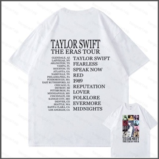 Yb4 TAYLOR SWIFT เสื้อยืด ผ้าฝ้าย พิมพ์ลาย the eras tour fans suport BY4