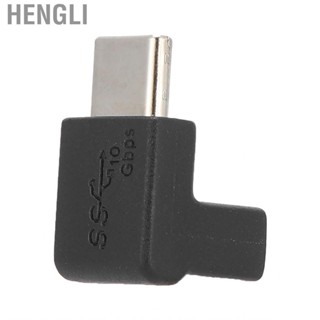 Hengli Type-C Male To Female Right Angle Adapter Metal Converter  Mobile Phone