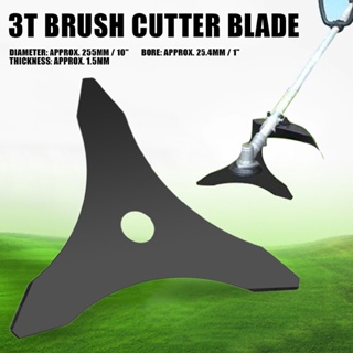 New 3 Tooth Brush Weed Cutter Metal Blade Grass Brushcutter &amp; Strimmer Blades