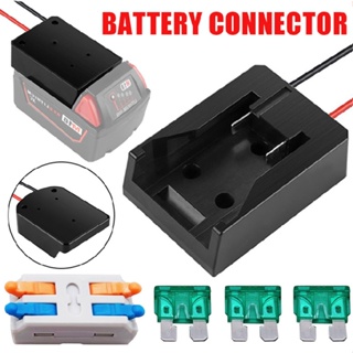 For Milwaukee tool 14.4-20V Lithium Battery External Power Supply DIY connector