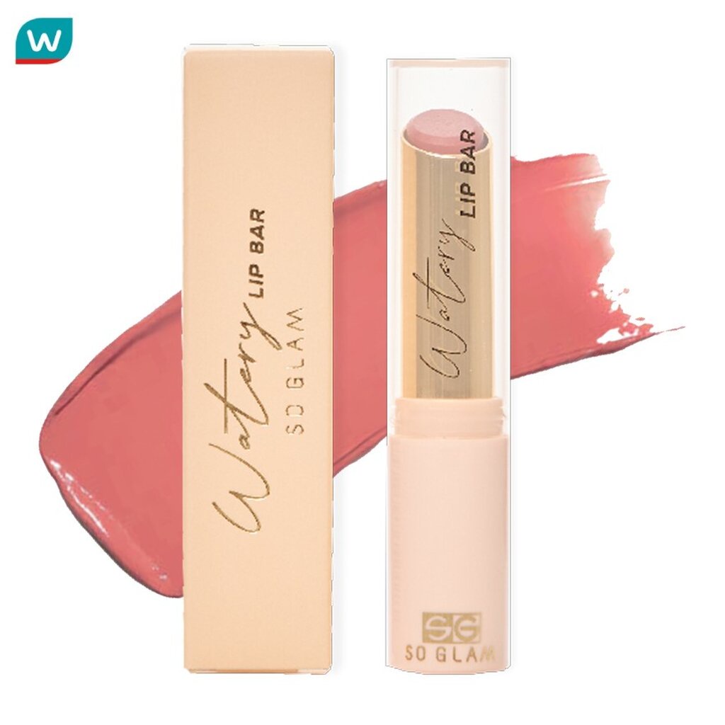 So Glam โซ แกลม วอเทอรี่ ลิป บาร์ 3ก. 01 เลิฟ, โรซี่