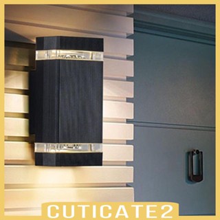 [Cuticate2] โคมไฟติดผนัง สไตล์โมเดิร์น สําหรับตกแต่งสวน ระเบียง กลางแจ้ง