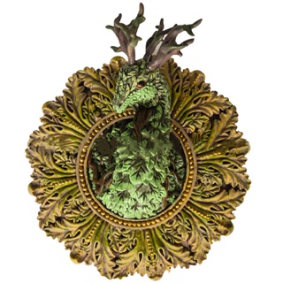 New Decoration Simulation Mirror Dragon Forest Dragon Courtyard Ornaments Crafts