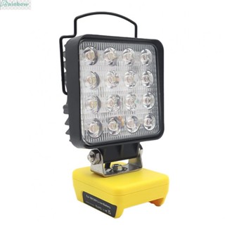 ไฟ LED ทนทาน สําหรับแบตเตอรี่ Dewalt 20V เหมาะสําหรับตั้งแคมป์ และก่อสร้าง