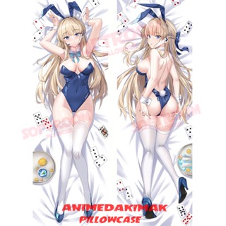 ปลอกหมอน แบบนิ่ม ลายอนิเมะญี่ปุ่น Archive Toki Asuka Dakimakura ขนาด 50x160 ซม. สีฟ้า สําหรับตกแต่งบ้าน โซฟา เตียง DK4679