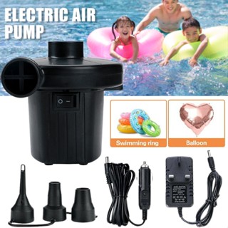 New 3 in 1 Electric Air Pump Inflatables Camping Bed Pool Inflator Air Mattress