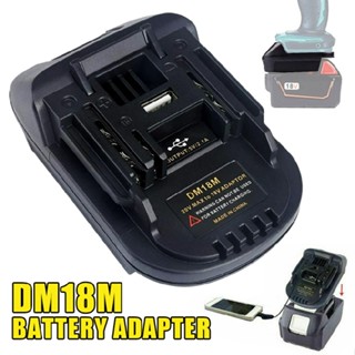 New DM18M Battery Adapter for Dewalt 20V Convert to Makita 18V BL1840 Battery