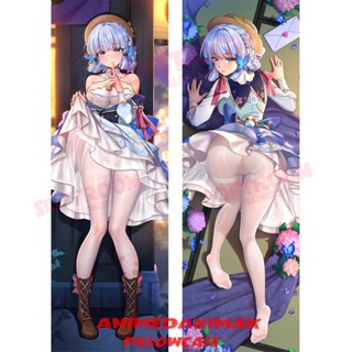 Genshin Impact Ayaka Dakimakura ปลอกหมอนอิงโซฟา แบบนิ่ม ลายอนิเมะญี่ปุ่น Otaku ขนาด 50x160 ซม. DK4684