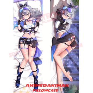 Dk4687 ปลอกหมอน แบบนิ่ม ลายอนิเมะ Wolf Honkai Star Rail Dakimakura ขนาด 50x160 ซม. สีเงิน สําหรับโซฟา เตียง