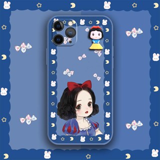 Simplicity Anti-fall Phone Case For iphone 11 Pro Max Three-dimensional doll protective case Liquid silicone shell