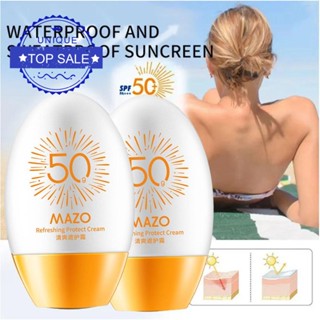 Mazo SPF50 ครีมกันแดด ไวท์เทนนิ่ง ให้ความชุ่มชื้น แยกรังสียูวี W8Z6