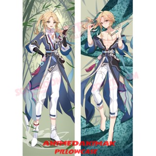 Yanqing Honkai Star Rail Dakimakura ปลอกหมอน แบบนิ่ม ลายอนิเมะญี่ปุ่น Otaku ขนาด 50x160 ซม. สําหรับตกแต่งบ้าน โซฟา เตียง DK4691