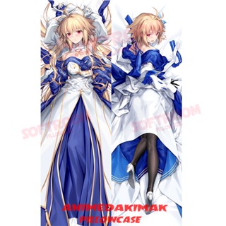 Arcueid Brunestud FGO Dakimakura ปลอกหมอนโซฟา แบบนิ่ม ลายอนิเมะญี่ปุ่น Otaku ขนาด 50x160 ซม. DK4695