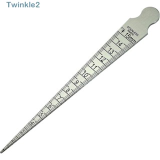 Twinkle เกจวัดความหนาแน่น สเตนเลส เส้นผ่าศูนย์กลางภายใน 1-15 มม.