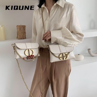 KIQUNE  กระเป๋าถือ กระเป๋าผ้า 2023 NEW  High quality Beautiful ins สไตล์เกาหลี L90T0Z0 37Z230910