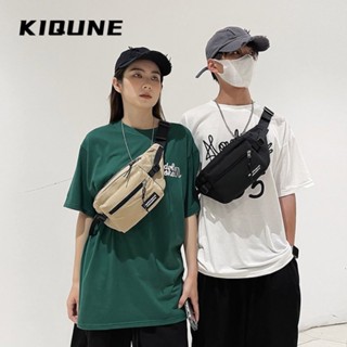 KIQUNE  กระเป๋าผู้หญิงสะพายข้าง กระเป๋าสะพาย ข้าง 2023 NEW   ins สวย Chic fashion L91TSN4 37Z230910