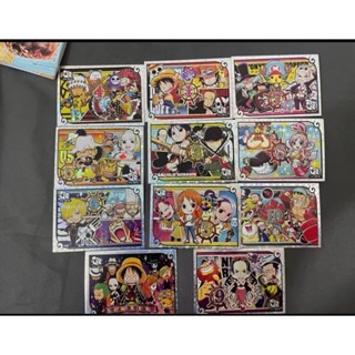การ์ดอะนิเมะ One Piece QR ชุดละ 11 ชิ้น