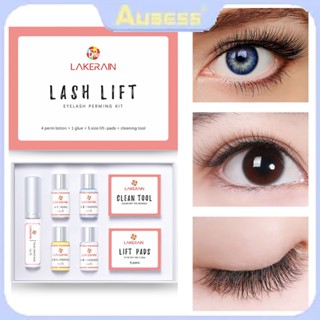 Lakerain Professional Keratin Lash Lift Kit ดัดขนตา Lashes Lifting Curling Set Lamination Wild Eyebrow TECH3