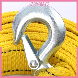 [Lzdyqmy3] เชือกลากจูง ความจุ 5T อุปกรณ์เสริม สําหรับยานพาหนะ รถบรรทุก
