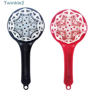 Twinkle แปรงขัดคาเฟ่ หัวแปรงซิลิโคน สีแดงกาแฟ ขนาด 57-59 มม.|แปรงหัวพลาสติก แบบเปลี่ยน สําหรับชงกาแฟ|หัวชง