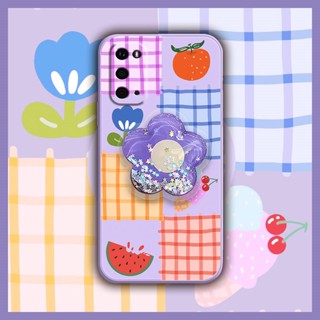 Skin-friendly feel The New Phone Case For Samsung Galaxy S20/SM-G980F quicksand Liquid silicone shell cute Simplicity