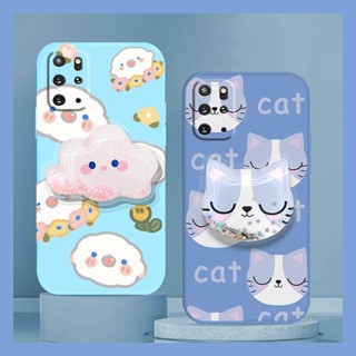 Cartoon Anti-fall Phone Case For Samsung Galaxy S20 Plus/S20+/SM-G985F Skin-friendly feel Liquid silicone shell ins The New