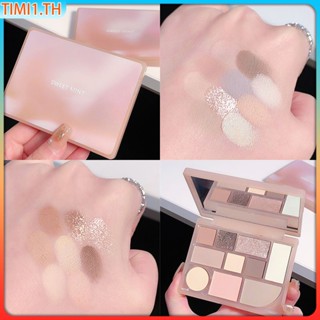 Sweetmint บลัชออน/อายแชโดว์/ ไฮกลอสสิบสี Lying Silkworm ซ่อมแซมและเพิ่มความกระจ่างใส เวลา1