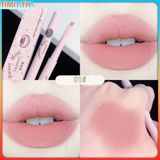 Sweetmint Lip Glaze Lip Line Pen Soft Mist Matte Color Silk Sliding Lip Makeup For Women | เวลา1