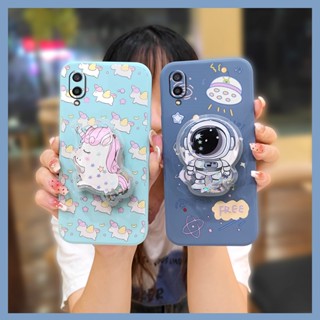 Glitter The New Phone Case For Samsung Galaxy A02/M02/SM-A022F/A022M Liquid silicone shell Rotatable stand